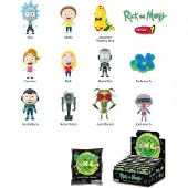 MONOGRAM Rick Og Morty Serie 1 3d Pvc-taskeklemmer 24 Enheder