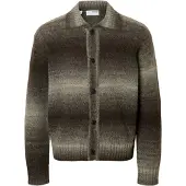 Selected Cardigan 'SLHGAARD' ecru / choko