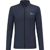 Salewa Puez Waffle Hybrid Polarlite Fleecejakke Med Fuld Lynlås