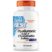 Doctors Best , Hyaluronsyre + Chondroitin Sulfat med BioCell Collagen, 180 Veggie Kapsler