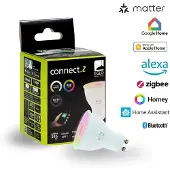 Eglo CONNECT.Z GU10 opal SMART pære M/FARVER(RGB) OG TUNABLE WHITE