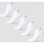 Myprotein MP Unisex Træningssokker (5 Pak) - Hvid - UK 12-14