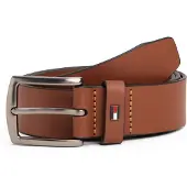 Tommy Hilfiger Bælte 'Denton Enamel Flag' brun