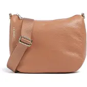 Mandarina Duck Mellow Leather Horizontal Hobo Skuldertaske