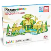 PicassoTiles Safari 46pcs magnetic set with 8 figures