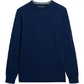 Superdry Superdrytil mænd. M6110691A Essentials-sweater marineblå (3XL), Casual, Bomuld