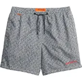 Superdry Superdrytil mænd. M3010241A Sort badedragt med heldækkende print (XXL), Badetøj, Genanvendt polister, Bæredygtig