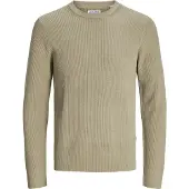 Jack & Jones Ensfarvet Striktrøje
