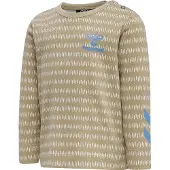 Hummel Shirts beige / lyseblå / hvid