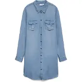 Vero Moda Blusekjole 'VMSilla' blue denim