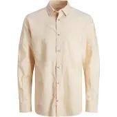 Jack & Jones Summer Linen Skjorte Med Lange ærmer