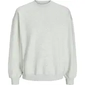 Jack & Jones Sweatshirt 'JJEUrban Edge' hvid-meleret