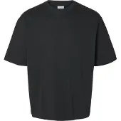 Selected Oscar Loose Fit T-shirt Med Korte ærmer