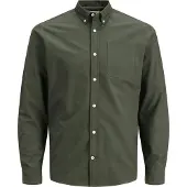 Jack & Jones Skjorte 'JJEOxford' khaki