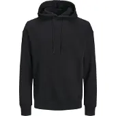 Jack & Jones Plus Size Ensfarvet Hættetrøje