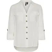 Vero Moda Bluse 'Bumpy' hvid
