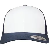 Flexfit Hætte 'Retro' navy / hvid