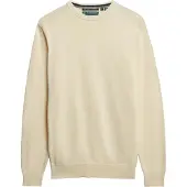 Superdry Superdrytil mænd. M6110691A Jumper Essentials beige (L), Casual, Bomuld