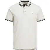 Jack & Jones Bluser & t-shirts 'JJPaulos' beige / grøn / mørkegrøn