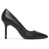 Ralph Lauren Lauren Ralph Laurentil kvinder. 802P09032001 Lindella II pumps i sort skind (35), Læder, 8-10, Ingen, Casual, Klassisk