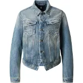 G-Star Pitched Hem Slim Jacket - Light blue - Women