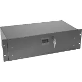 Omnitronic rackskuffe SN-3 rackskuffe med lås 3U (30100960)