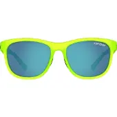 Tifosi swank satin sportbriller Okulary Swank Satin Electric Green (1 glas Smoke Bright Blue, 11,2% lysgennemgang)