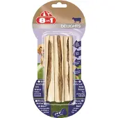 8In1 Delights Okse tyggepinde - 3 x 75 g (9 stk.)