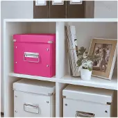 Leitz Opbevaringsboks Click & Store WOW Cube Medium Pink