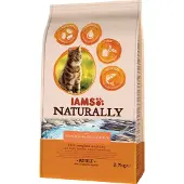 IAMS Naturally Adult Laks & Ris kattefoder