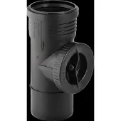 Geberit 110 mm x 90° Renserør Silent PP