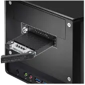 Icy Dock ToughArmor MB834M2K-B - Lagrings mobil rack - M.2 - M.2 NVMe Card - U.2 - sort