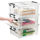 Cep Opbevaringskasse Strata 20 ltr. plast, transparent, 1 Box.