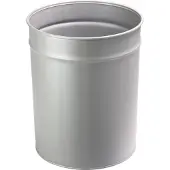 Twinco Papirkurv TWIN Metal 20 ltr. aluminium