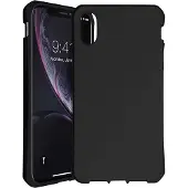 Itskins Feronia Bio - Bagsidecover til mobiltelefon - bio plastik - sort - for Apple iPhone XR