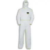 Uvex 9871013, Hvid, XXL, Voksen, Unisex, Langærmet, Fuld længde