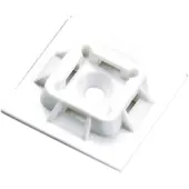 Panduit ABMM-AT-C, Acrylonitrilbutadienstyren, Hvid, 4,6 mm, 100 stk