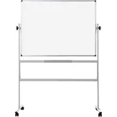 BI-Office Whiteboardtavle svingtavle på hjul 120 x 150 cm
