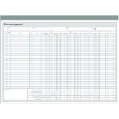 BURDE FÖRLAGS AB Mayland - Kontantrapport - 50 ark - 300 x 210 mm - duplikat - kopiering