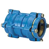 INDUFLOW Kobling lige 160mm - trækfast på PE+PVC. Hawle2000