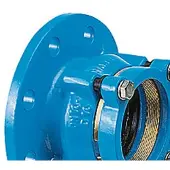 INDUFLOW Flangemuffe DN100-110mm - trækfast på PE+PVC. Hawle2000