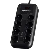 Cyberpower P0820SUF0-DE - 8-Port Surge Protection (with 2x USB-A Ports)