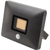 SG ARMATUREN Projektør Flom Maxi LED 42W 3000K 4610 lumen, med sensor, grafit