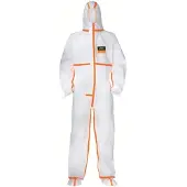 Uvex 89094, Orange, Hvid, M, Polypropylen (PP)