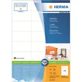 Herma Premium-etiketter 100 Ark Din A4 Mærke 70x37 Mm 2400 Enheder