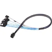 Silverstone SST-CPS05 Mini-SAS zu SATA 7-pin kabel - 50 cm