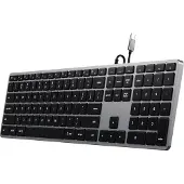 Satechi Slim W3 - Tastatur - Nordisk - Grå
