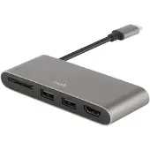 Moshi Multimedia Adapter - Dockingstation - USB-C - HDMI
