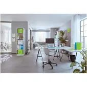 Leitz Wow Desk Cube 5 Skuffer 1 Stor Og 4 Små Buc-skuffer