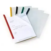 Durable Indbindningsomslag A4+ transparent - til A4-klemryg - (10 stk.)